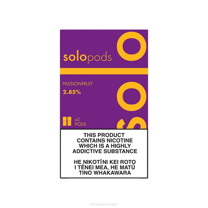 Solo capsule de înlocuire pachet de 2 fructul pasiunii 646V56 | Solo Vape Amazon