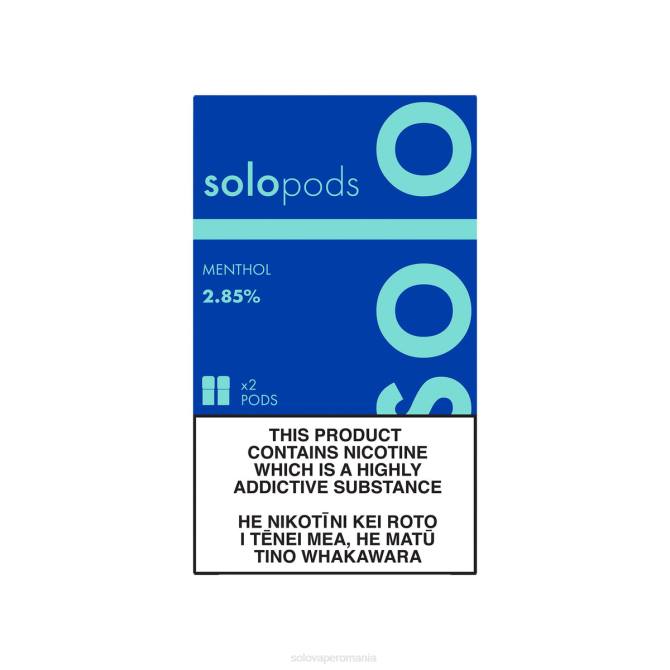 Solo capsule de înlocuire pachet de 2 mentol 646V51 | Solo Pret