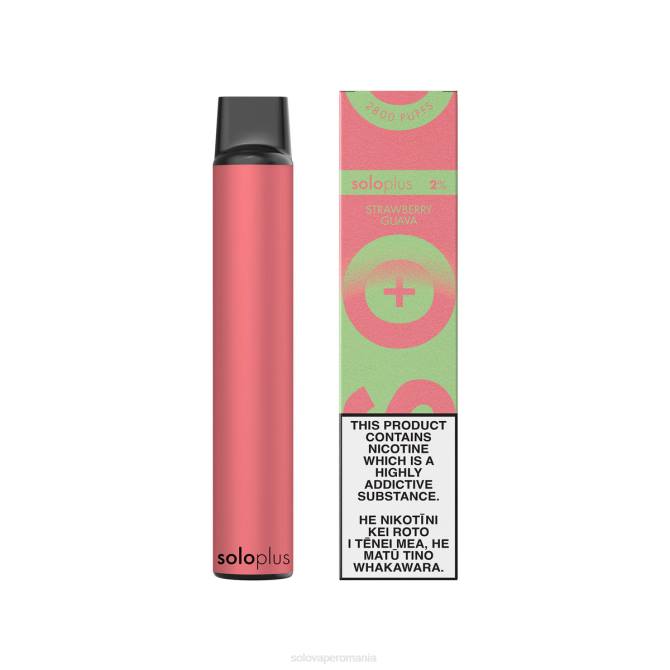 Solo Plus colecție Vape Paradise de unică folosință guava de căpșuni 646V37 | Solo Pret