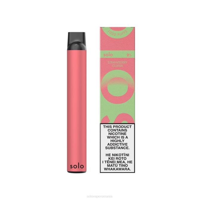 Solo colecție Vape Paradise de unică folosință guava de căpșuni 646V21 | Solo Vape Amazon