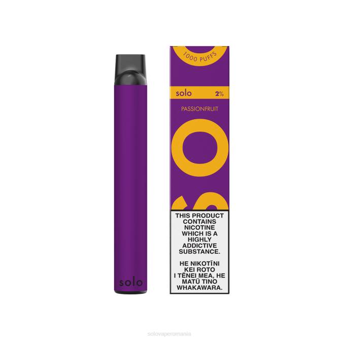 Solo vapa de unică folosință fructul pasiunii 646V14 | Solo Vape Amazon