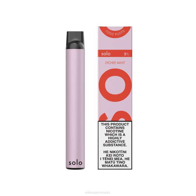 Solo vapa de unică folosință menta litchi 646V9 | Solo Pret