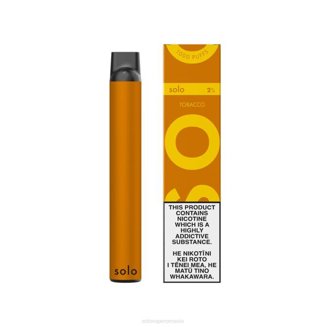 Solo vapa de unică folosință tutun 646V17 | Solo Vape Preţ